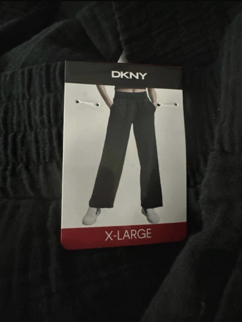 DKNY 100% gauze cotton Wide-Leg Pants - Picture 2 of 4